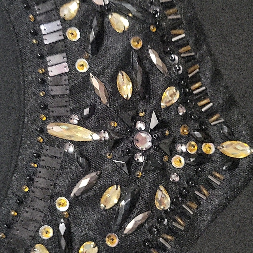 Bisou Bisou black embellished - Picture 2 of 7